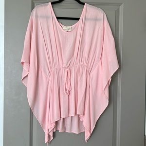 Pink blouse
